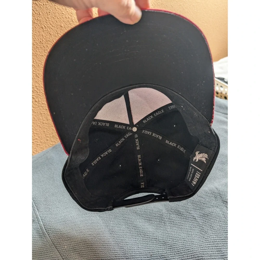 Black Eagle Spider Man Web‎ Snapback Baseball Cap Hat